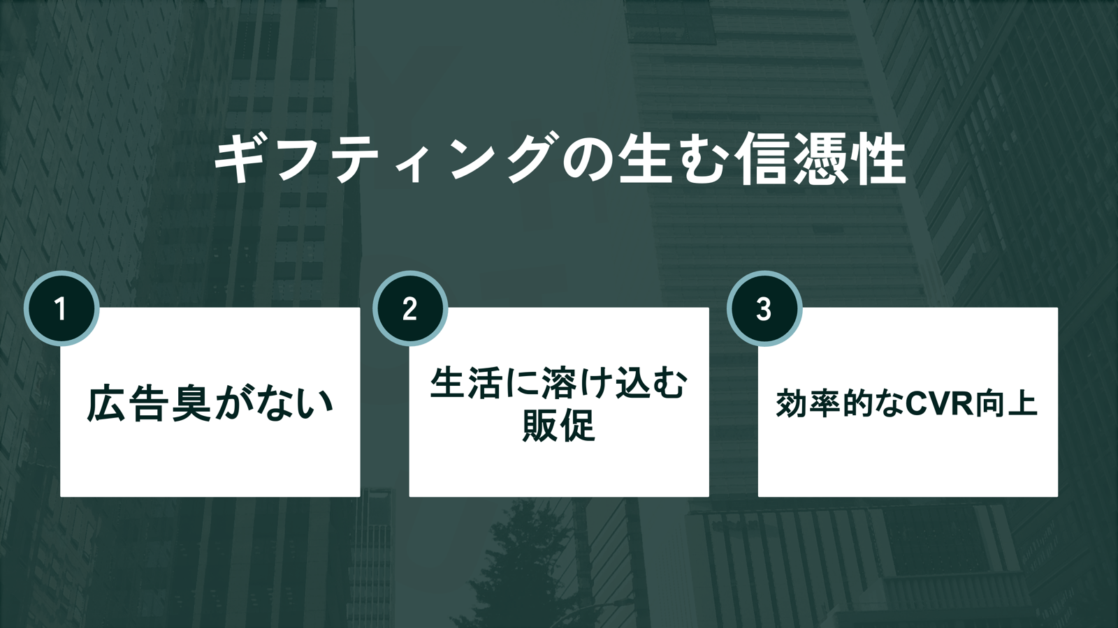 ギフティングの生む信憑性